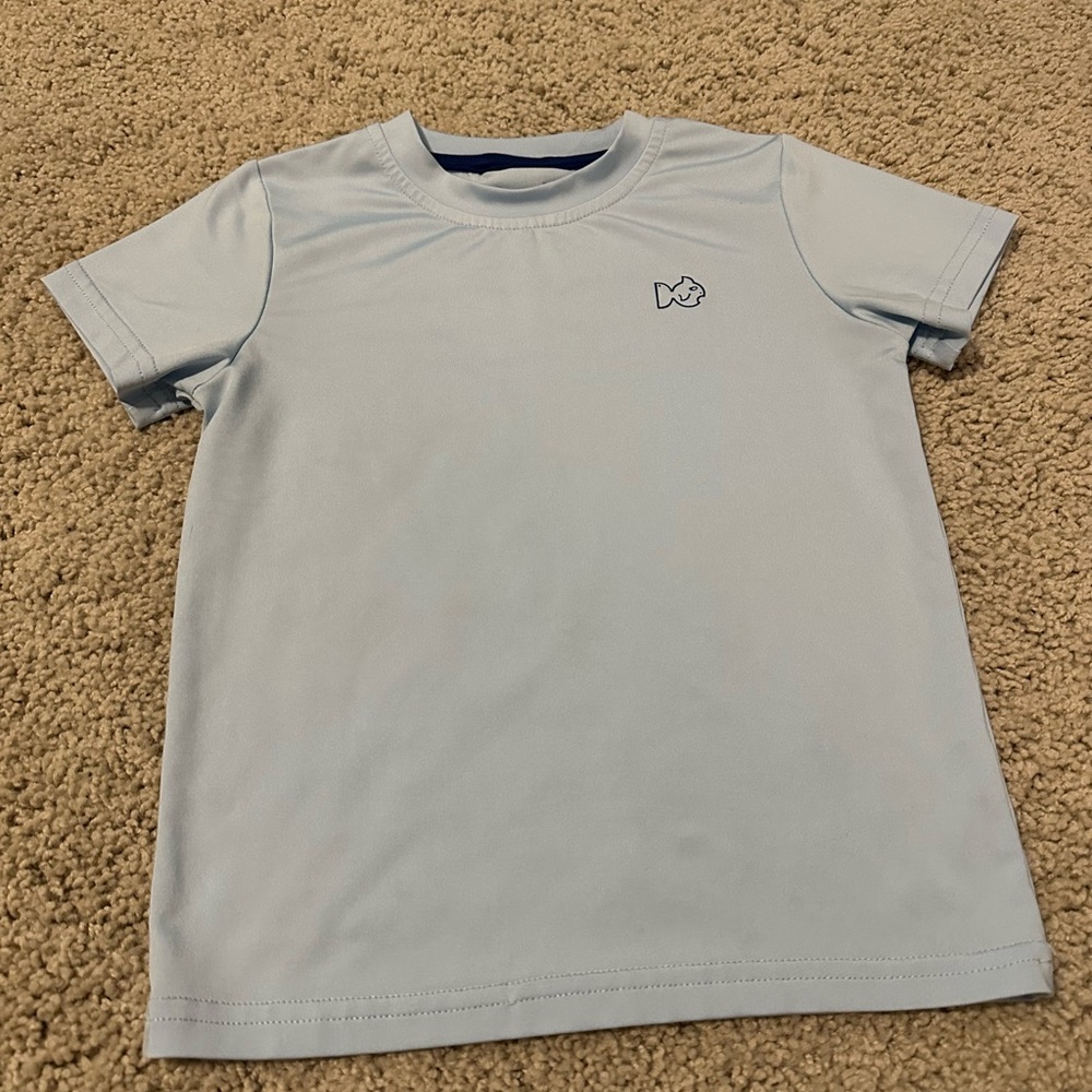 Prodoh Light Blue Kids Short Sleeve Performance Tee